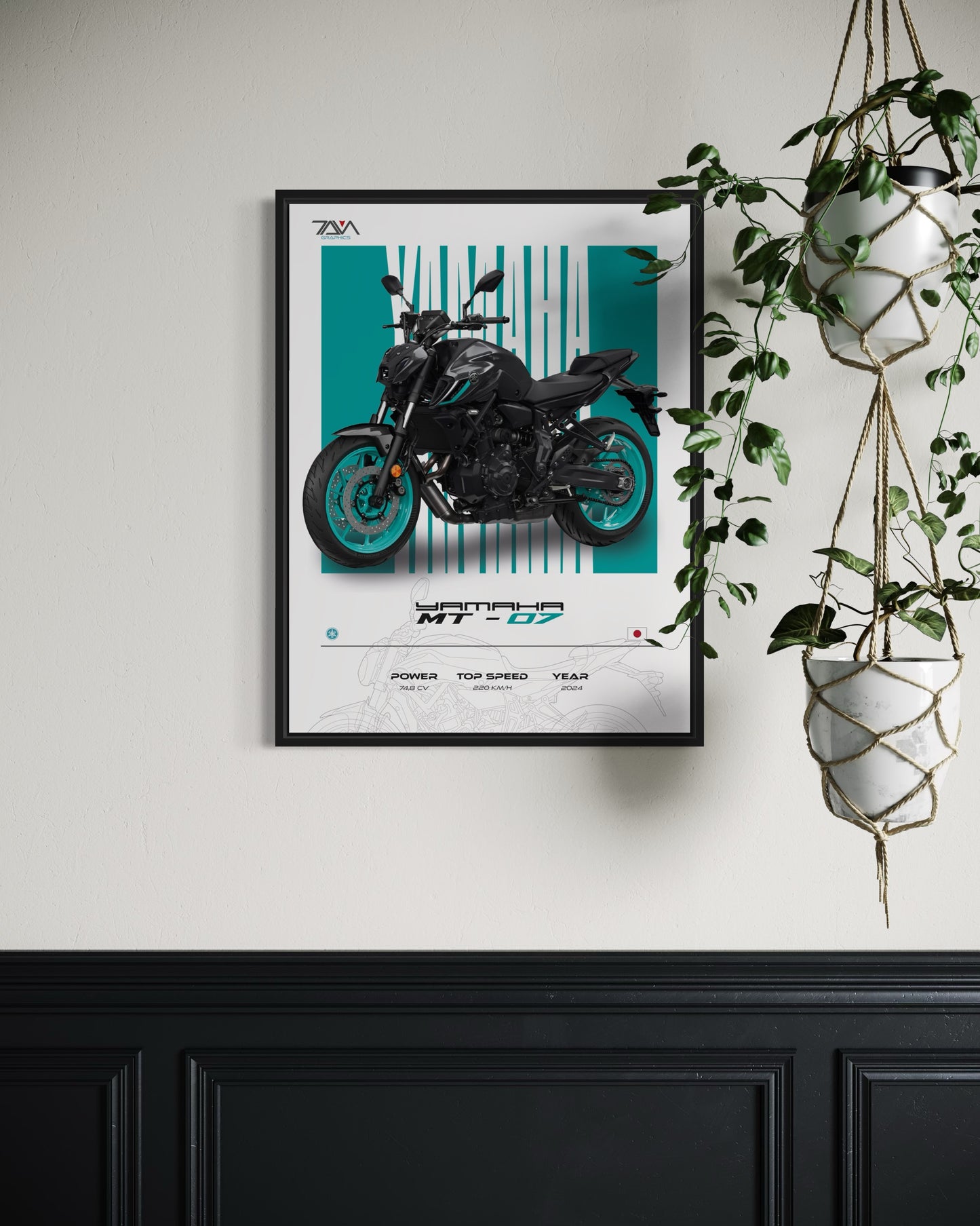 Poster YAMAHA MT-07