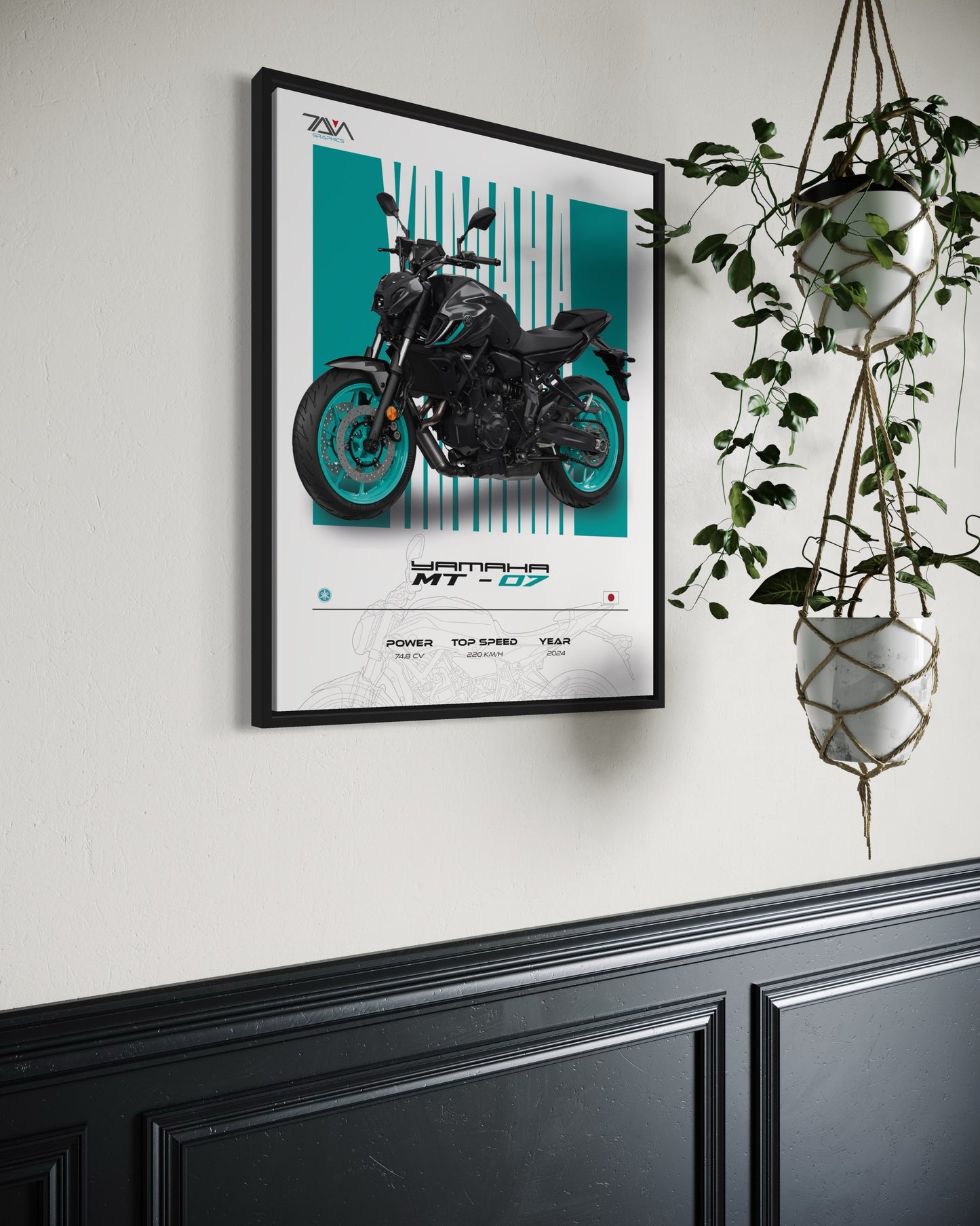 Poster YAMAHA MT-07