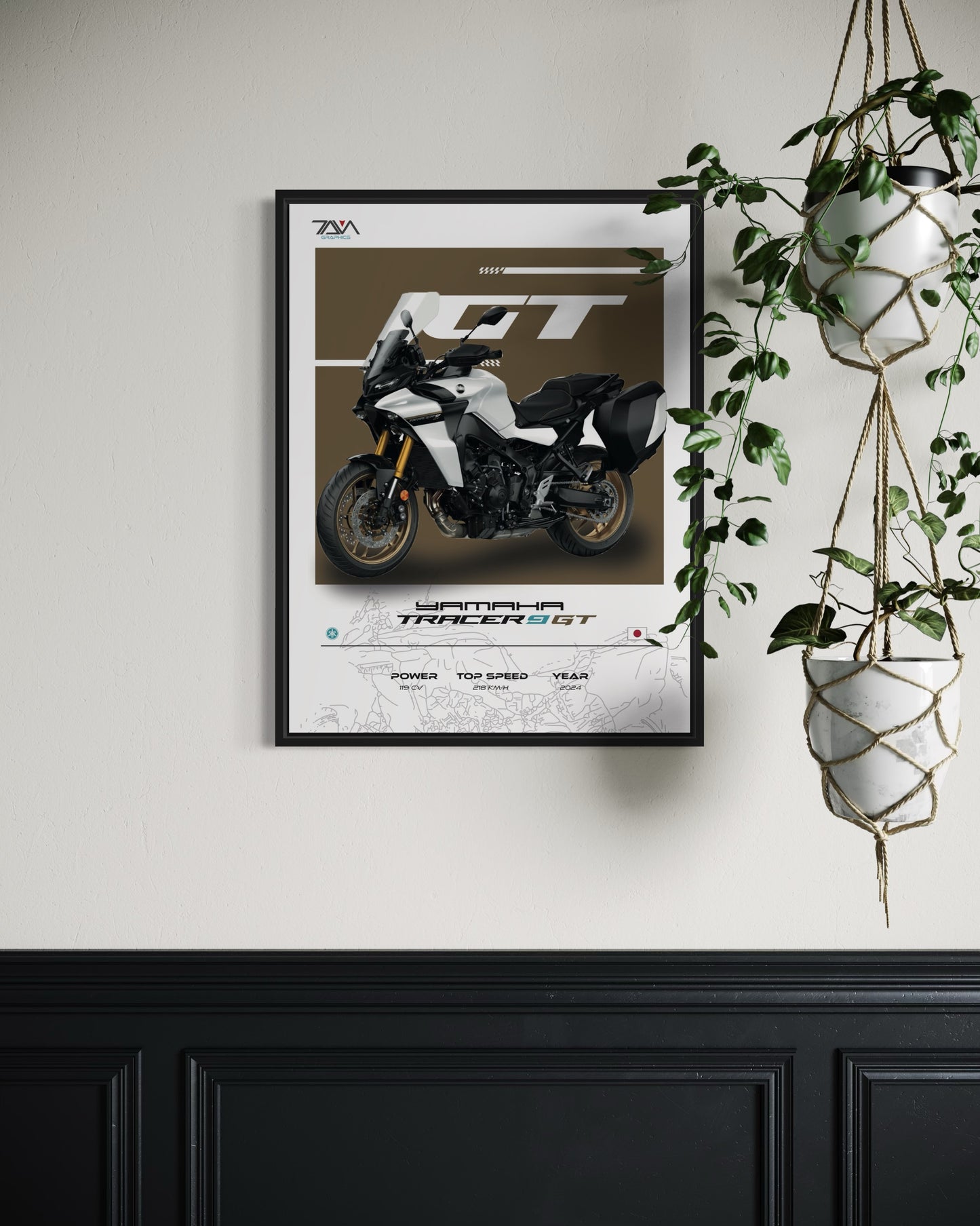 Poster YAMAHA TRACER 9 GT