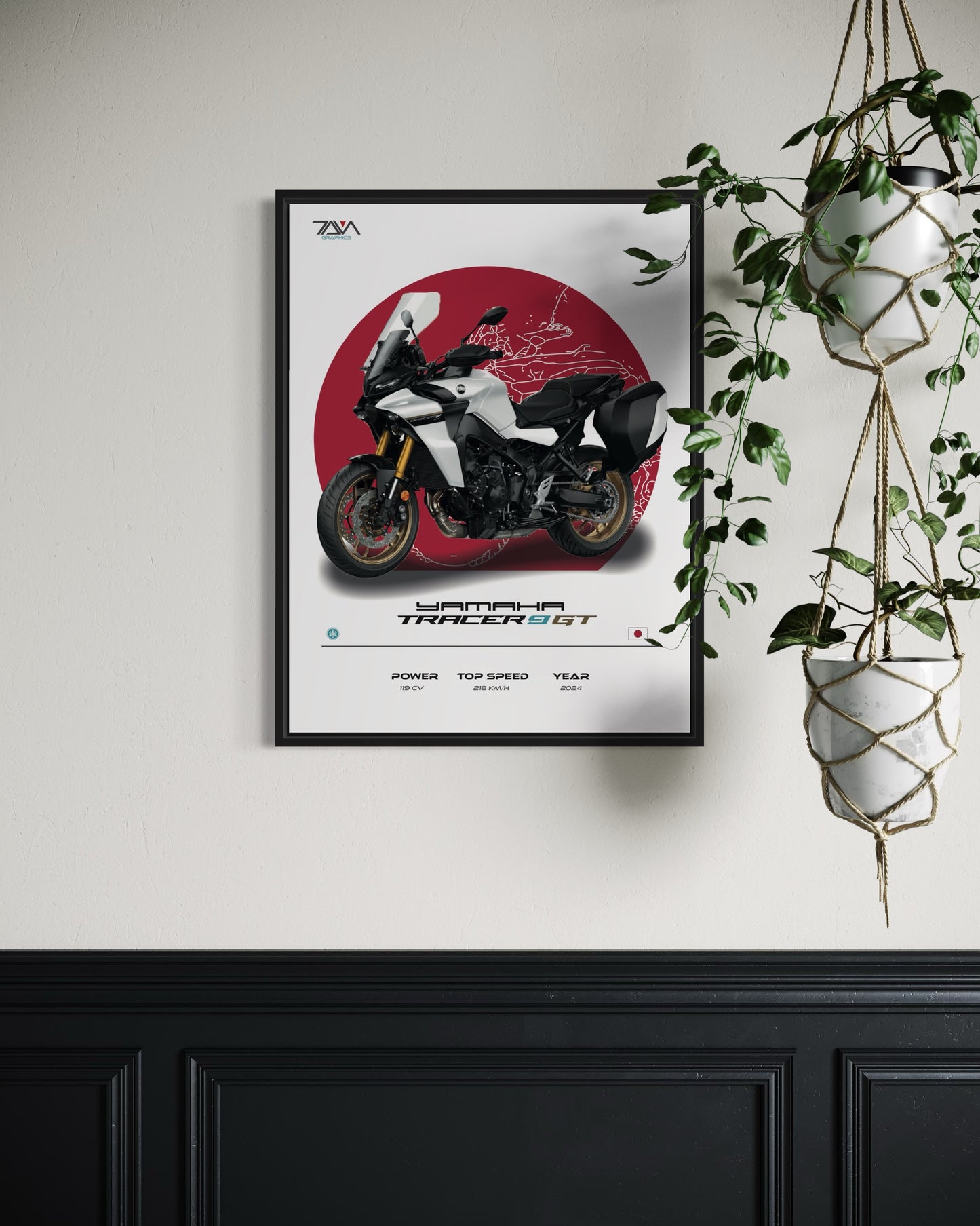 Poster YAMAHA TRACER 9 GT