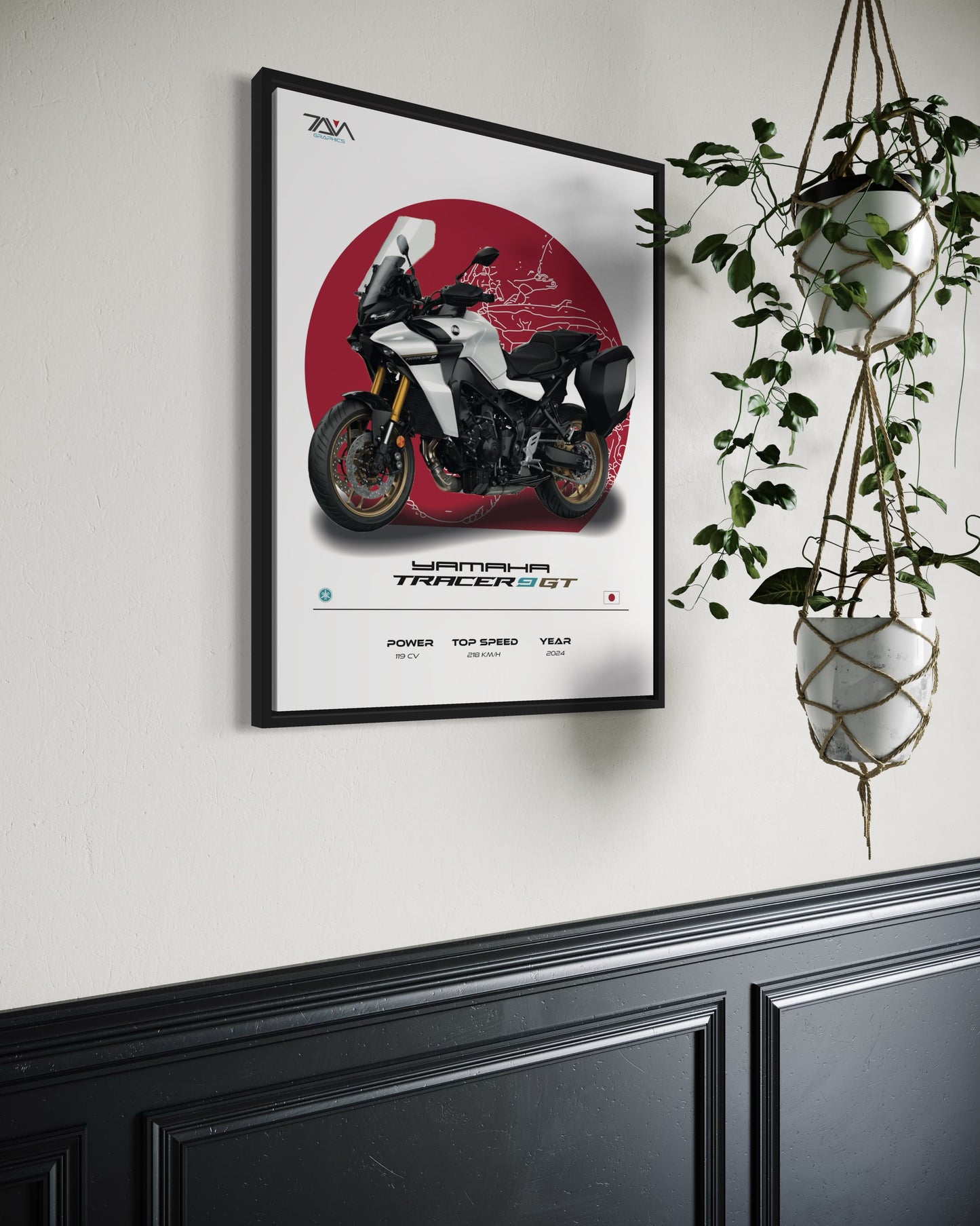 Poster YAMAHA TRACER 9 GT