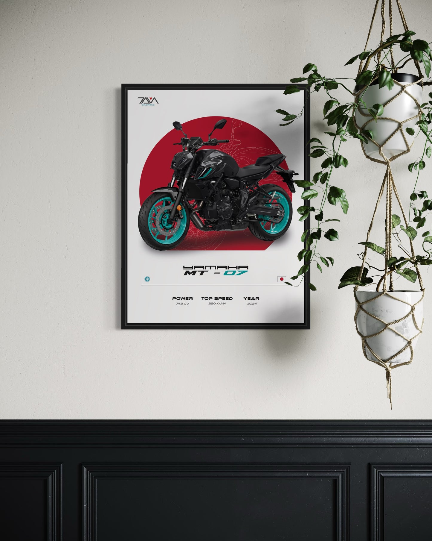 Poster YAMAHA MT-07