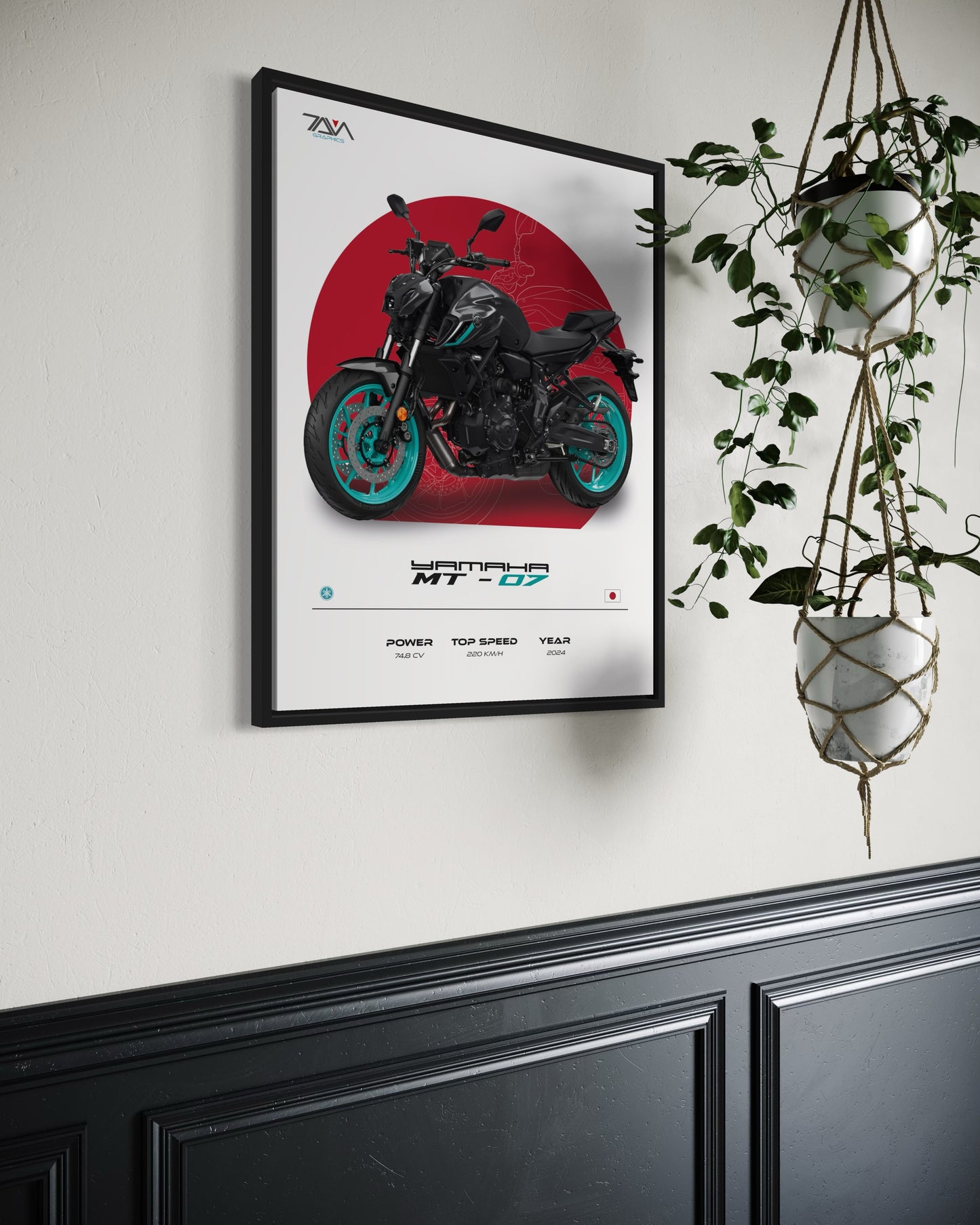 Poster YAMAHA MT-07