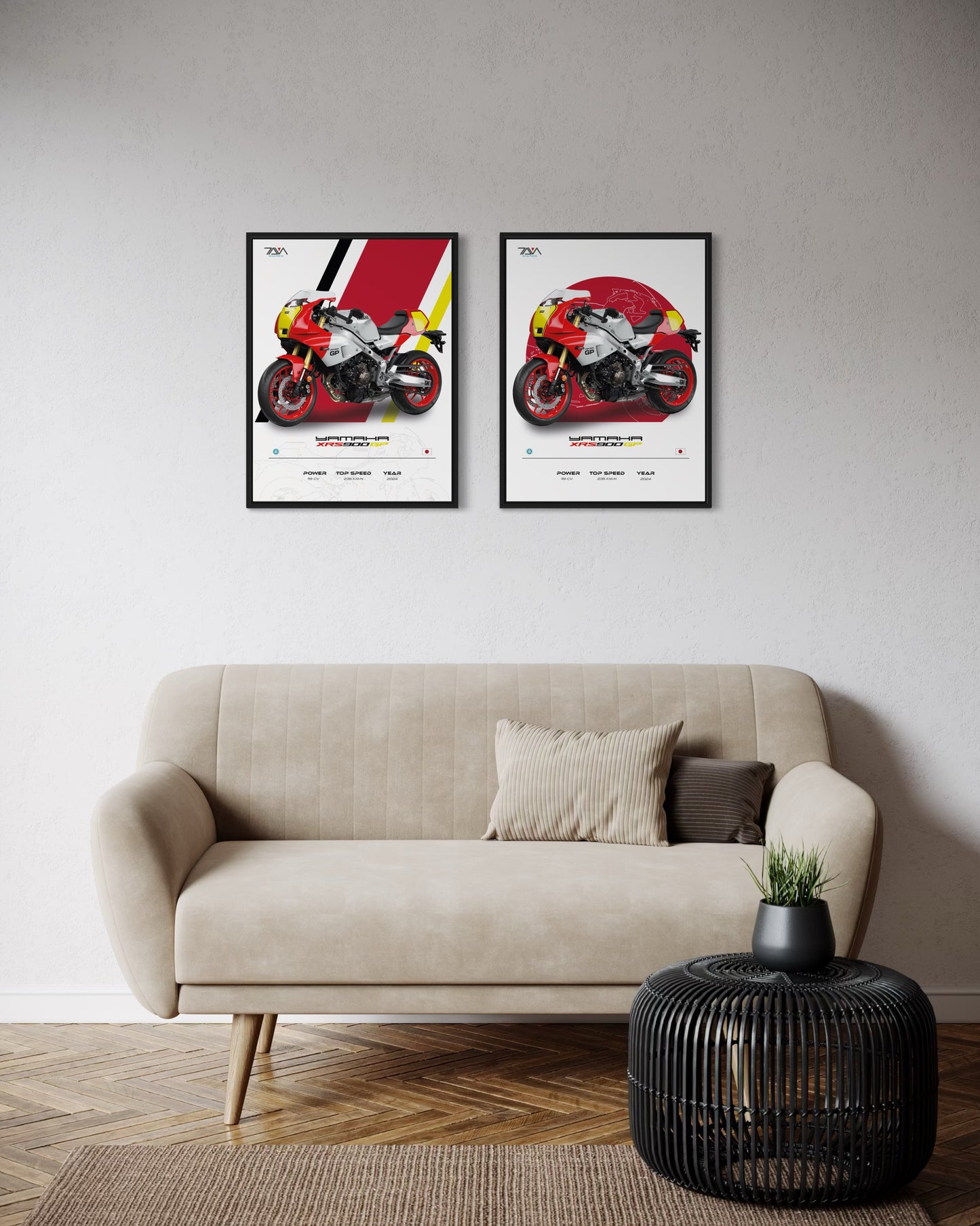 Poster YAMAHA XRS 900 GP