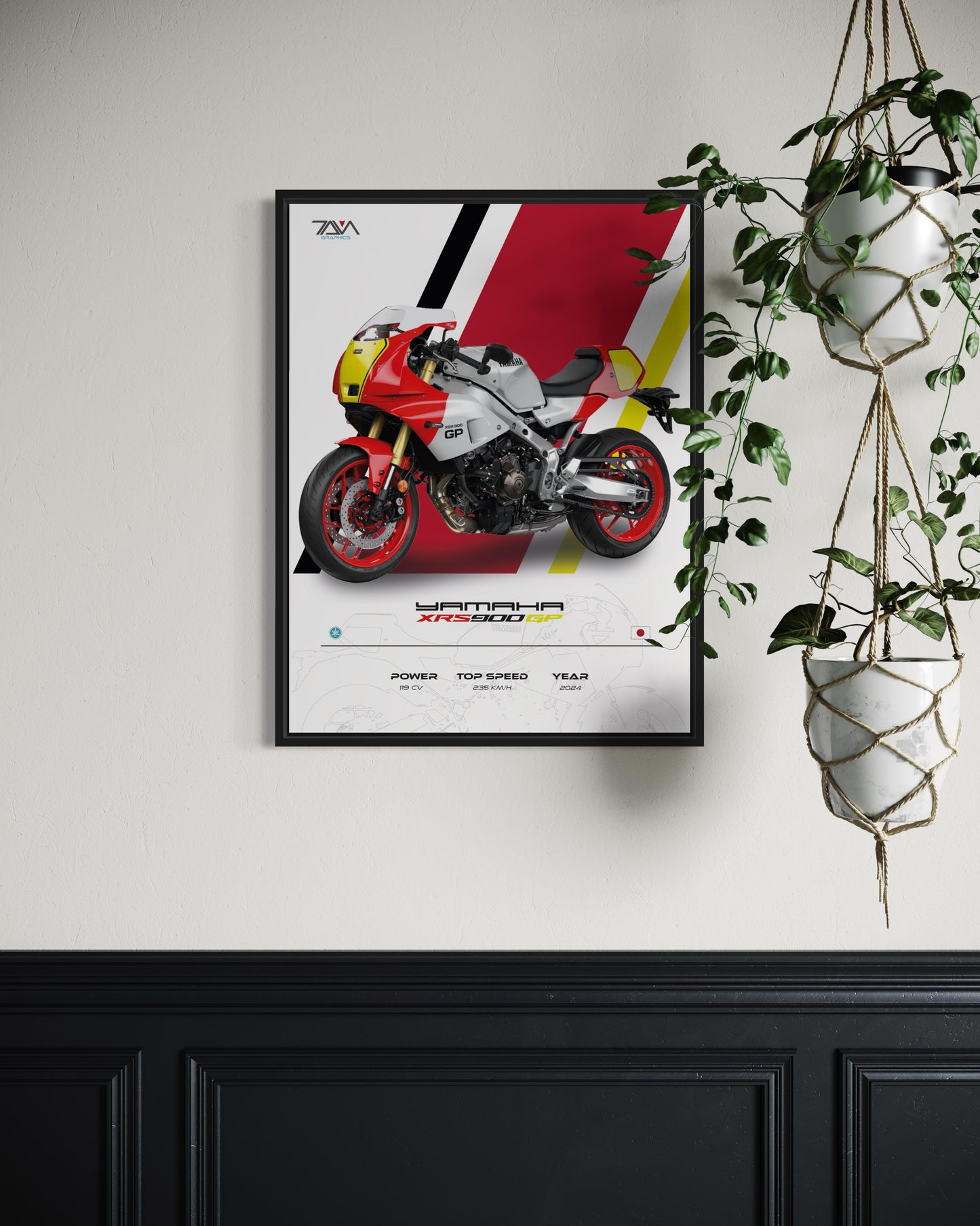 Poster YAMAHA XRS 900 GP