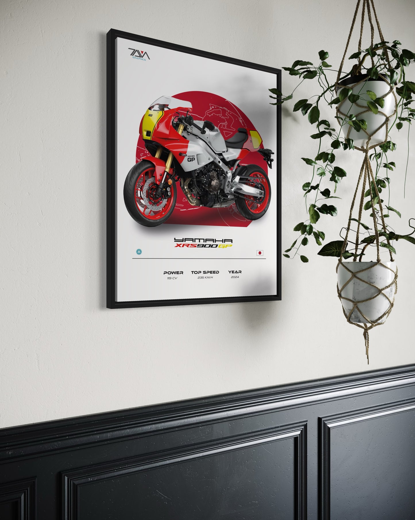 Poster YAMAHA XRS 900 GP