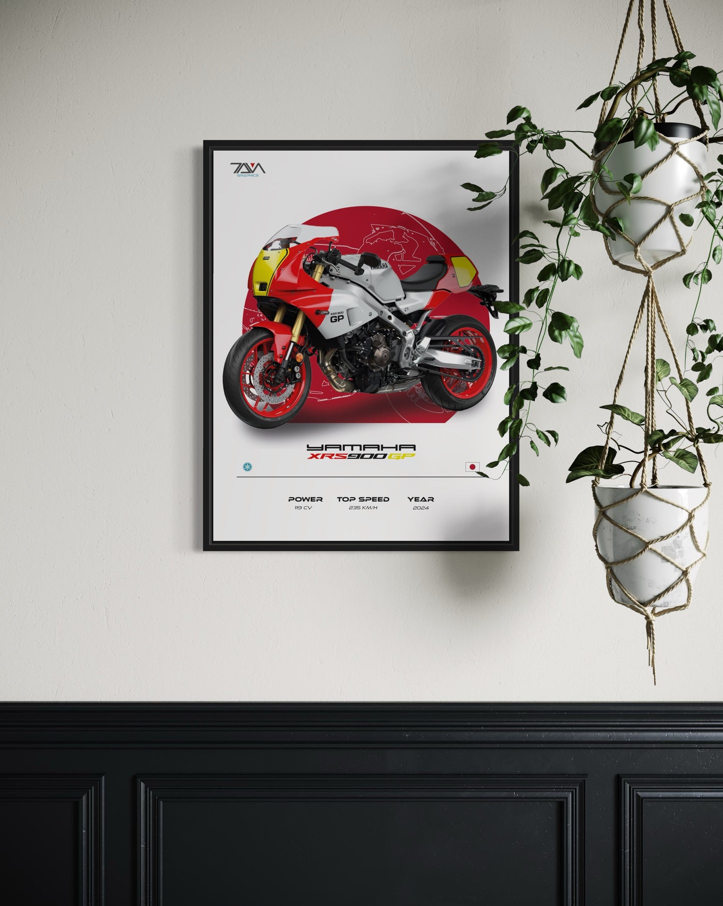 Poster YAMAHA XRS 900 GP