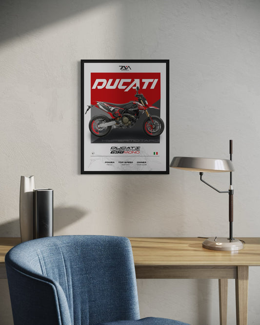 Poster Ducati Hypermotard 698 Mono